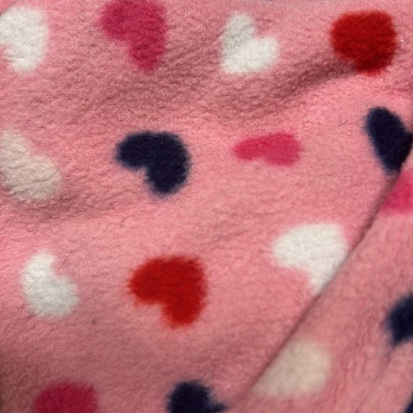 🦄$4 add on🦄OR❤️5/$25❤️ FADED GLORY | fleece heart vest - Picture 2 of 2